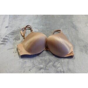 Victoria's Secret 34DD Beige So Obsessed Smooth Wireless Push Up Bra NWT